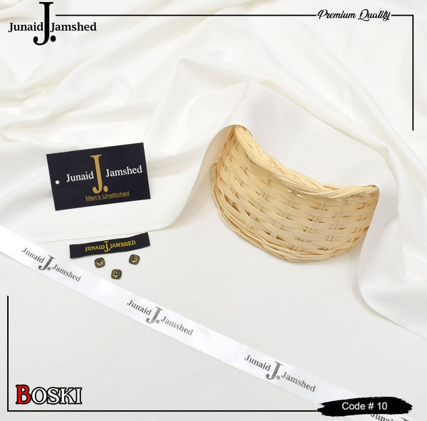 J. Junaid Jamshed wash and Wear Boski off white