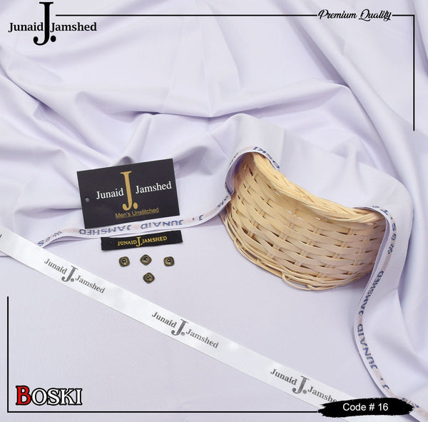 J. Junaid Jamshed wash and Wear Boski PURE white